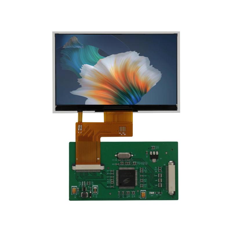 Custom 4.3 inch TFT LCD Display 480x272 WQVGA