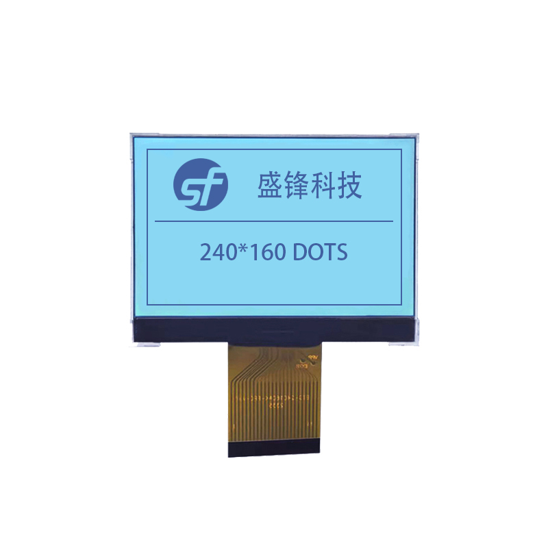 High-resolution 240*160 dot-matrix Graphic COG LCD Module