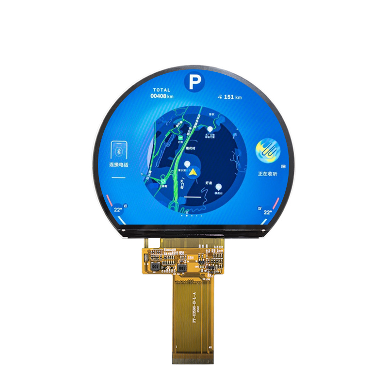 3.54 inch circular IPS TFT display 800*640